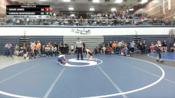76 lbs Cons. Round 2 - Quaid James, Sublime Wrestling Academy vs Carson Montenegro, Homedale Wrestling Club