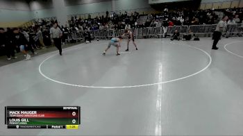 120 lbs Semifinal - Mack Mauger, Team Idaho Wrestling Club vs Louis Gill, Pennsylvania