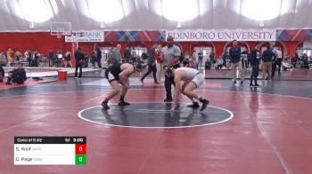 184 lbs Consolation - Sam Wolf, Randolph Macon Acad vs Cam Page, Gannon