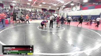 190 lbs Champ. Round 2 - Hendrix Lynn, Scripps Ranch vs Victor Calderon, Montgomery