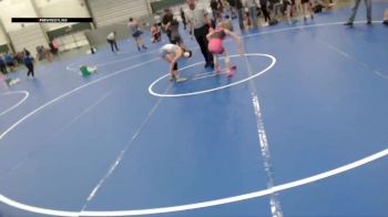 94-105 lbs Cons. Semi - Zaylee Kring, Hawks Wrestling Club (Lincoln) vs Maddisyn Lampman, Wisner Rec