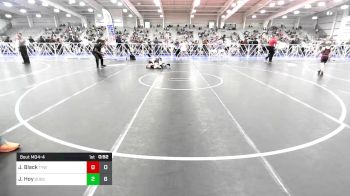 80 lbs Rr Rnd 1 - Jayden Black, TYW New Breed Jr High vs Jackson Hoy, Quest School Of Wrestling MS