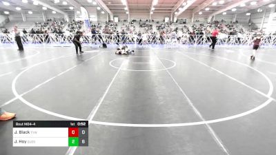 80 lbs Rr Rnd 1 - Jayden Black, TYW New Breed Jr High vs Jackson Hoy, Quest School Of Wrestling MS