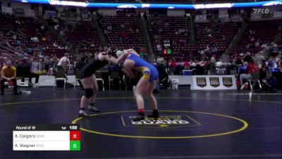 170 lbs Round Of 16 - Audrey Calgaro, Canon-McMillan-G vs Abigail Wagner, Athens-G