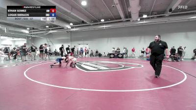 57 lbs Cons. Round 3 - Ethan Gomez, Izzy Style Wrestling vs Logan Sieracki, Spartan Mat Club