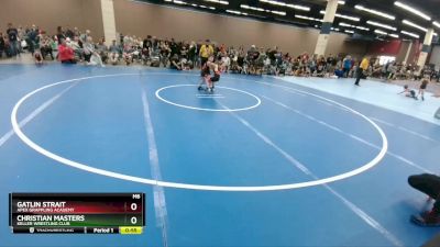 55-56 lbs Round 1 - Christian Masters, Keller Wrestling Club vs Gatlin Strait, Apex Grappling Academy