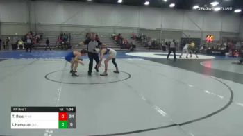 110 lbs Prelims - Trae Rios, Team Tulsa NDT vs Isaac Hampton, Oregon Outlaws