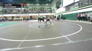 144 lbs Quarterfinal - Jason King, Yucaipa vs Kyle Da Nobrega, South Torrance