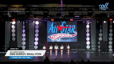 No Limits Dance - Mini Energy Small Pom [2025 Mini - Pom - Small Day 1] 2025 ASCS Dance Grand Nationals & Cheer Showdown