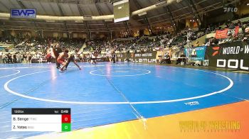 130 lbs Consi Of 4 - Boaz Senge, Team Tulsa Wrestling Club vs Zaiden Yates, Siouxland Wrestling Academy