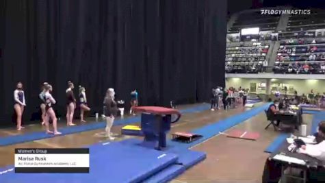 Marisa Rusk - Women's Group, Air Force Gymnastics Academy LLC - 2021 Women's Xcel Region 4 Championships