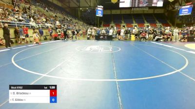 150 lbs Quarters - Dokken Biladeau, IA vs Thomas Gibbs, IN