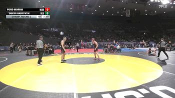 6A Boys 144 lbs Champ. Round 2 - Denys Skrypnyk, Nelson Boys vs Ford Morris, McDaniel Boys
