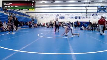 126 lbs Cons. Round 2 - Ty Clark, Mannford vs Jayden Williams, EDISON PREP