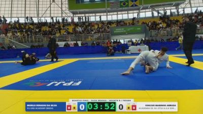 VINICIUS MARINHO vs MURILO DENADAI DA SILVA 2026 FPJJ Circuito Paulista GI Etapa 3