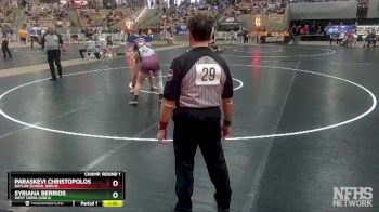 Girls 138 lbs Champ. Round 1 - Syriana Berrios, West Creek (Girls) vs Paraskevi Christopolos, Baylor School (Girls)