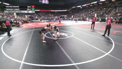 Cons. Round 3 - Payton Whited, Ord vs Bethany Arens, Crofton/Bloomfield