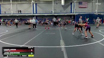 88 lbs Round 5 (8 Team) - Chase Larson, M2TCNJ vs James Yonushonis, Headhunters