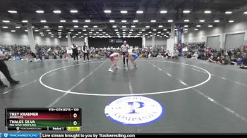 100 lbs Champ. Round 1 - Thales Silva, Red Wave Wrestling vs Trey Kraemer, Minnesota