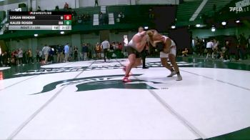 285 lbs Champ. Round 1 - Kaleb Rosen, Unattached vs Logan Bender, Northern Illinois