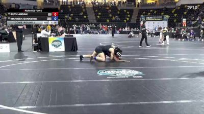 138 lbs Cons. Round 2 - Ruth Ansah, East Stroudsburg University vs Marissa Sanabria, Lindenwood University