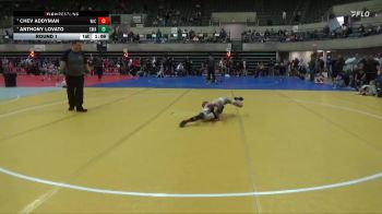 70 lbs Round 1 - Anthony Lovato, Summit Wrestling Academy vs Chev Addyman, Summit Wrestling Academy