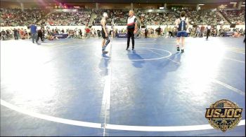 106 lbs Round Of 32 - Peyton Frasier, Deer Creek Wrestling vs Paxton Williams, Little Axe Takedown Club