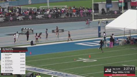 2026 AAU Junior Olympic Games - Youth Boys' 800m, Finals 3 - Age 12