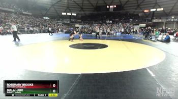 Girls 3A/4A 125 Cons. Round 5 - Rosemary Brooks, South Kitsap (Girls) vs Diala Haro, Everett (Girls)