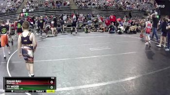 112 lbs Quarterfinals (8 Team) - Ty Wood, Kansas Cobra vs Isaiah Rau, Team USA