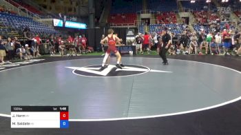 132 lbs 5th Place - Jacob Herm, Wisconsin vs Manuel Saldate, Nevada