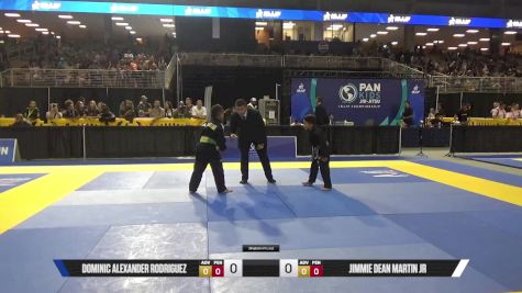 Jimmie Dean Martin Jr vs Dominic Alexander Rodriguez 2025 Pan Kids Jiu-Jitsu IBJJF Championship