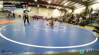 66 lbs Rr Rnd 2 - Nahmee Wildcat, Pawhuska Elks Takedown vs Marabelle Foust, Tuttle Wrestling Club