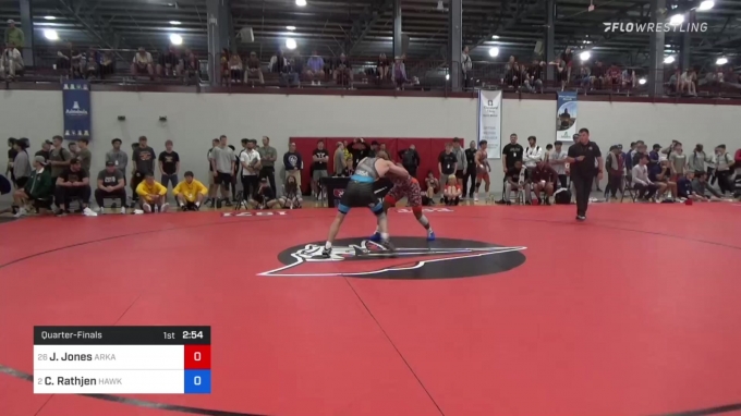 Connor Rathjen 70 kg Quarterfinal - Jaivon Jones, Arkansas Regional Training Center vs ...
