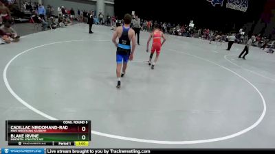 126 lbs Cons. Round 5 - Blake Irvine, Immortal Athletics WC vs Cadillac Niroomand-Rad, MWC Wrestling Academy