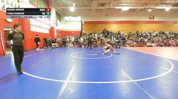 106 lbs Consi Of 4 - Nadim Abbari, Manchester Memorial vs Cade Samson, White Mountains