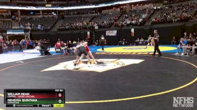 132-5A Quarterfinal - William Dean, Central - Grand Junction vs Nehemia Quintana, Grandview