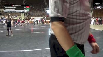 6A 138 lbs Champ. Round 1 - Josh Milazzo, Spain Park HS vs Benjamin Jones, Central Tuscaloosa