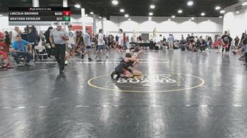 90 lbs Rr Rnd 2 - Lincoln Brower, Mat Assassins Gold - BHSE vs Brayden Kessler, Team Gotcha - BHSE
