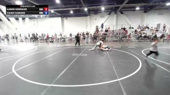126 lbs Quarterfinal - Aaron Gonzalez, Savage House WC vs Caleb Clemans, Ford Dynasty WC