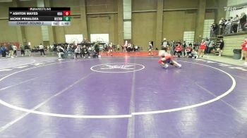 110 lbs Champ. Round 2 - Jackie Penaloza, Belton vs Ashton Mayes, Nixa