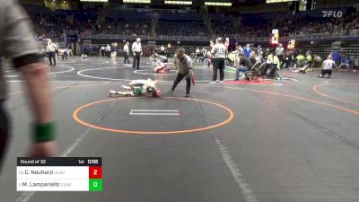 50 lbs Round Of 32 - Christopher Neuhard, Hughesville vs Mason Lampariello, Conestoga Valley