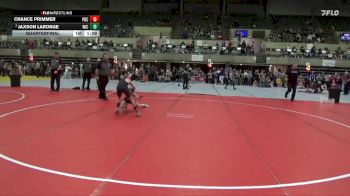 85 lbs Quarterfinal - Jaxson LaRonge, Weigh-In Club vs Chance Primmer, Prairie Du Chien