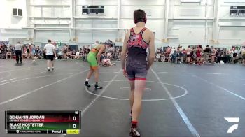 144 lbs Round 3 (8 Team) - Blake Hostetter, Team Shutt vs Benjamin Jordan, Combat Athletics Black
