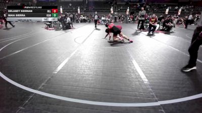 132 lbs 3rd Place - Delaney Kiernan, Hillsborough vs Maia Sierra, Kearny