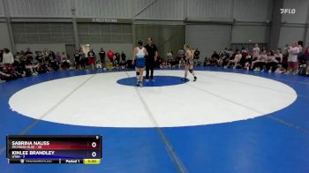 100 lbs Quarters & 1st Wb (16 Team) - Madison Nieuwenhuis, Michigan Blue vs Rhiannon Towers, Utah