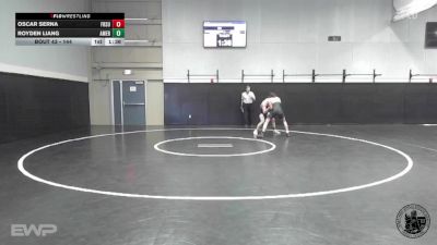 144 lbs Prelim - Royden Liang, American vs Oscar Serna, Fremont (Sunnyvale)