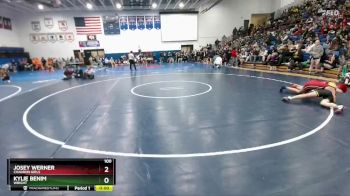 100 lbs Quarterfinal - Josey Werner, Chadron Girls vs Kylie Benim, Wright