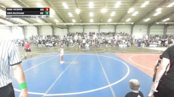 46 lbs Quarterfinal - King Vicente, Juggernaut WC vs Wes Rackham, New Mexico Outlaws