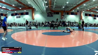 190 lbs Cons. Round 3 - Logan Brown, Caliber Wrestling Academy vs Chase Wiles, New Kent